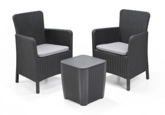 Набор балконной мебели Trenton Balcony (Round wicker table)